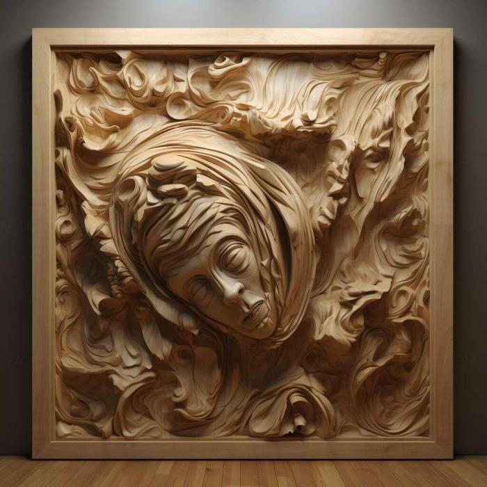 نموذج ثلاثي الأبعاد لآلة CNC 3D Art 